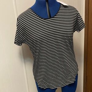POPSUGAR Striped Tee